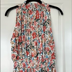 White, floral Petal & Pup Dress